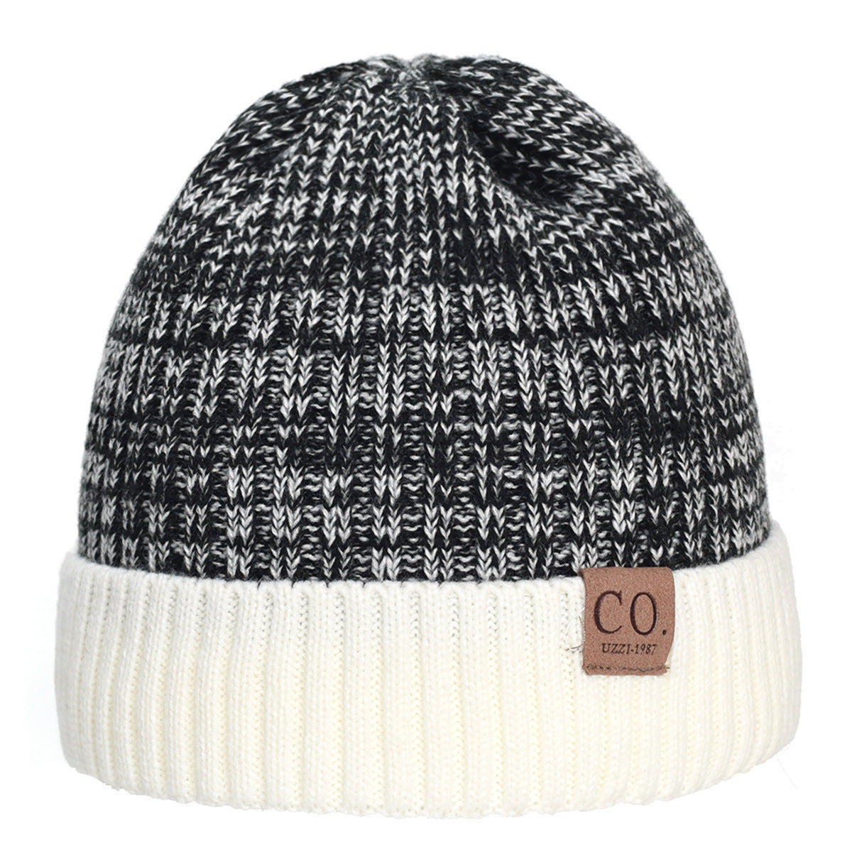 Bonnet Tricoté Femme/Homme – Doublure Polaire – Confortable et Chaud – Taille Unique