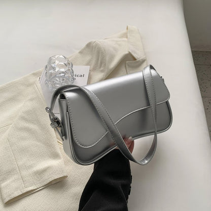 Sac Bandoulière Urbain Femme – Fermeture Aimantée, PU, Style Simple et Tendance