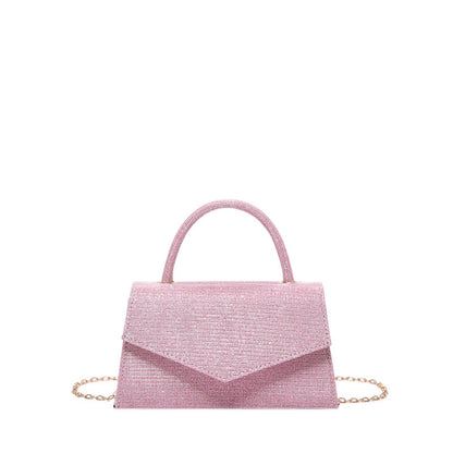 Sac Bandoulière Femme Petite Forme Carrée – Style Diamant, PU Haut de Gamme, Mode Street Trend