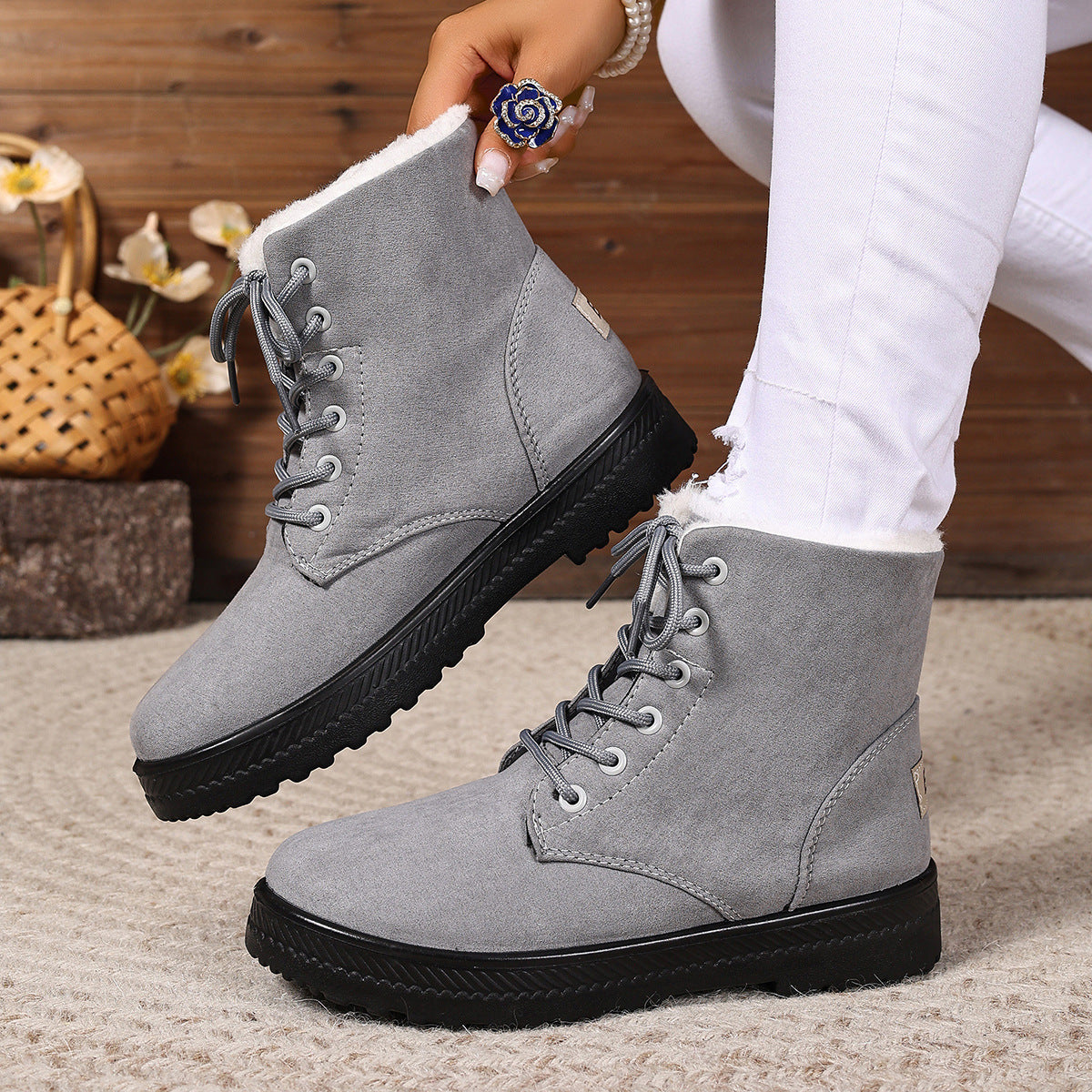 Bottes d’Hiver Imperméables Femme – Chaudes, Confortables & Antidérapantes